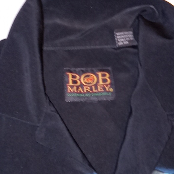 2003 Bob Marley by Dragon Fly Button down Shirt Size M - Picture 6 of 6